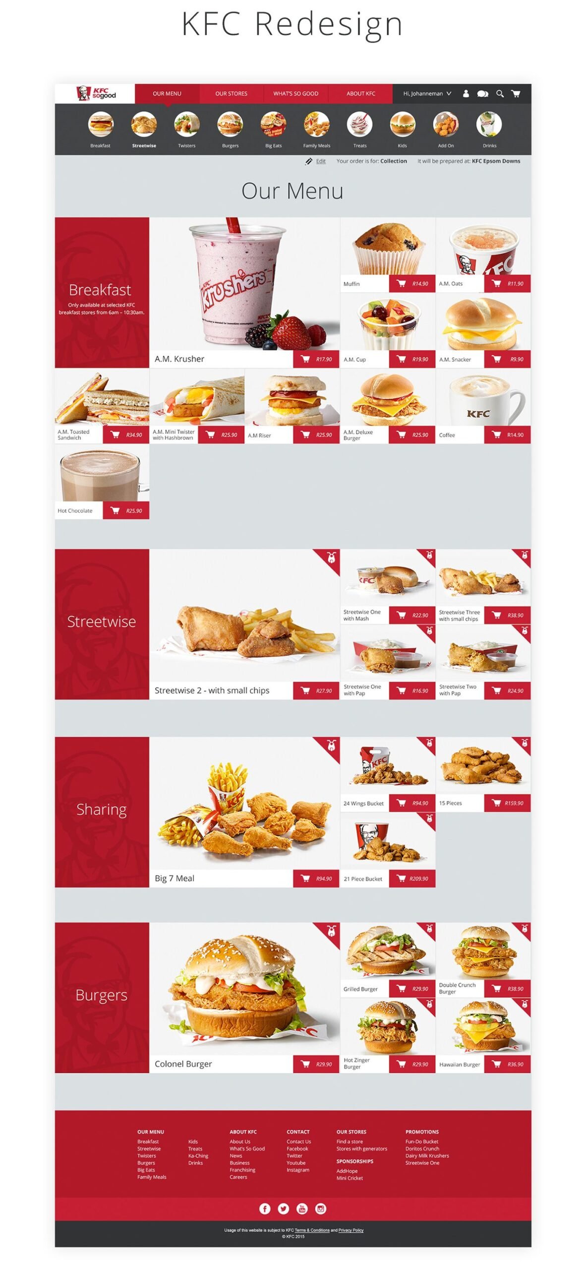 Kfc Menu Rsa KFC Menu With Updated Prices in South Africa 2026