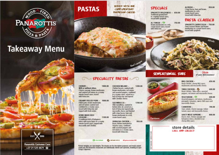 panarottis-menu-with-updated-prices-in-south-africa-2026