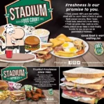 Stadium Fast Food Menu With Updated Prices in South Africa 2026